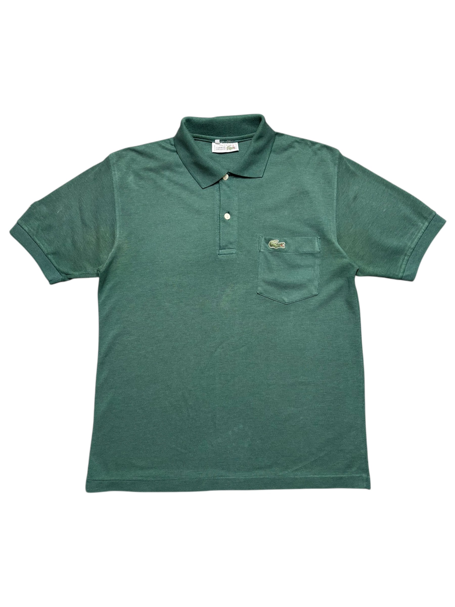 Y2K LACOSTE EMBROIDERED POLO TEE (S)