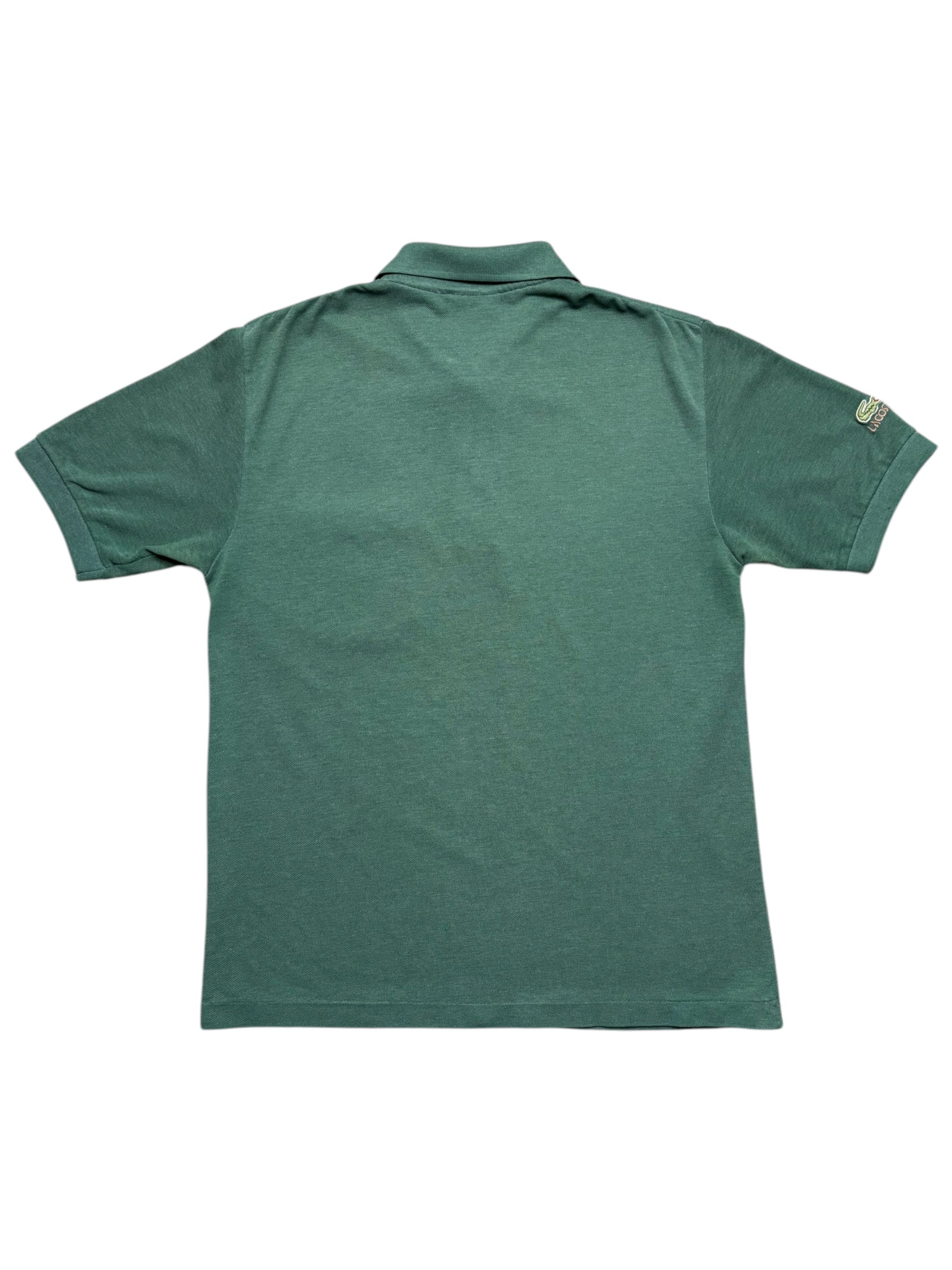 Y2K LACOSTE EMBROIDERED POLO TEE (S)