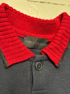 Y2K CARLO COLUCCI KNIT SWEATER (L)