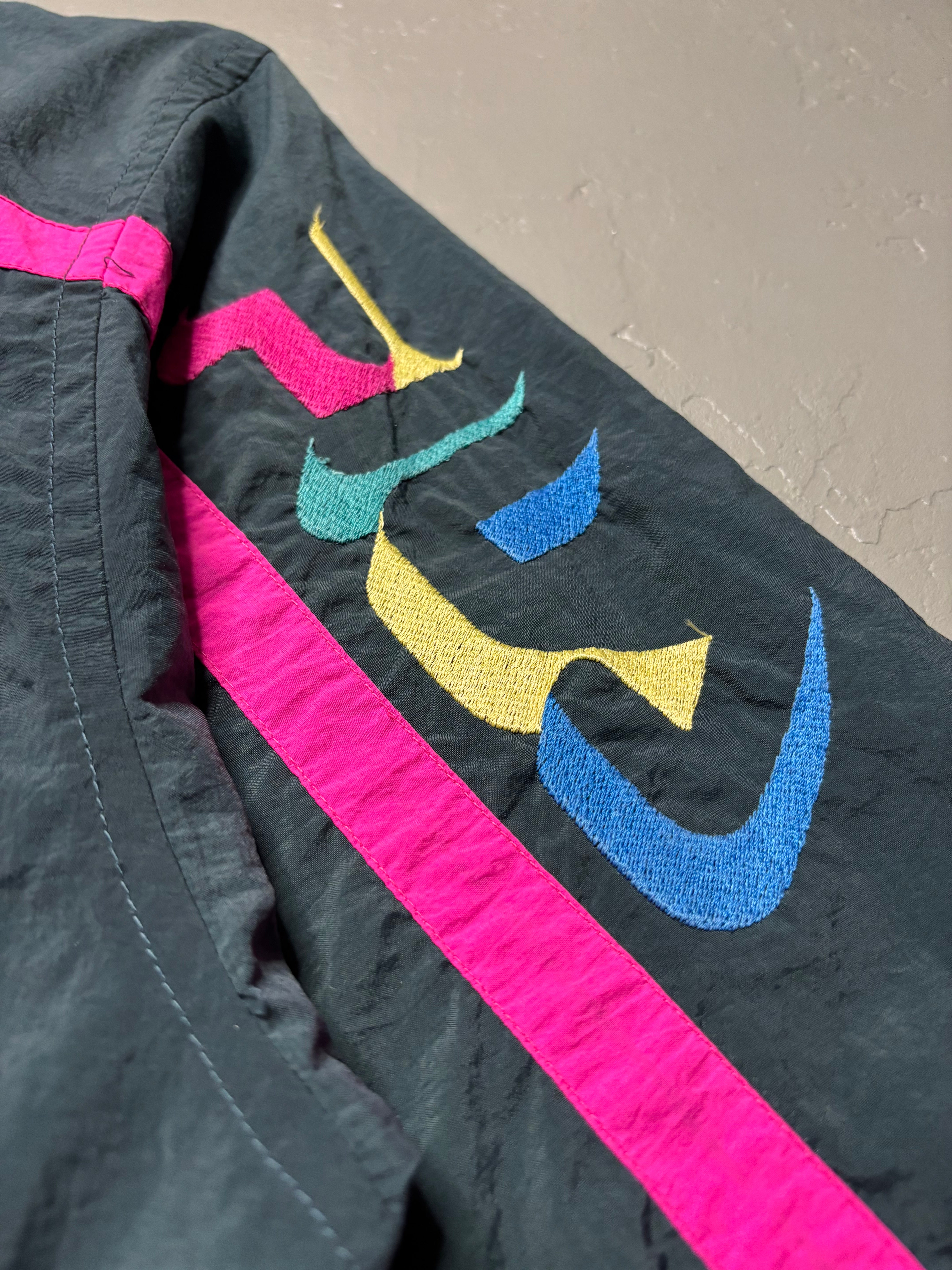 90s FILA EMBROIDERED TRACKSUIT (L)