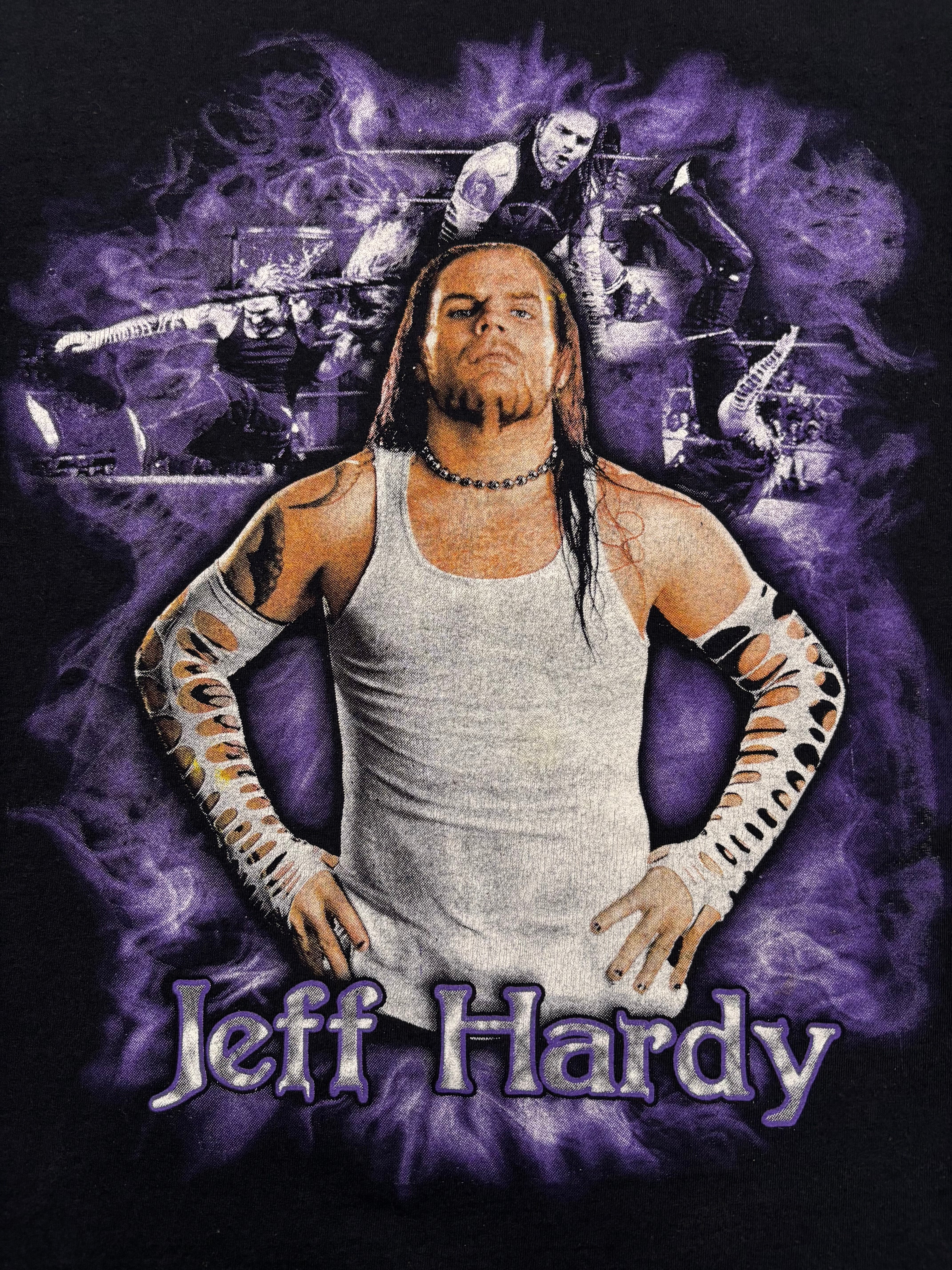 Y2K JEFF HARDY FOL GRAPHIC TEE (S)