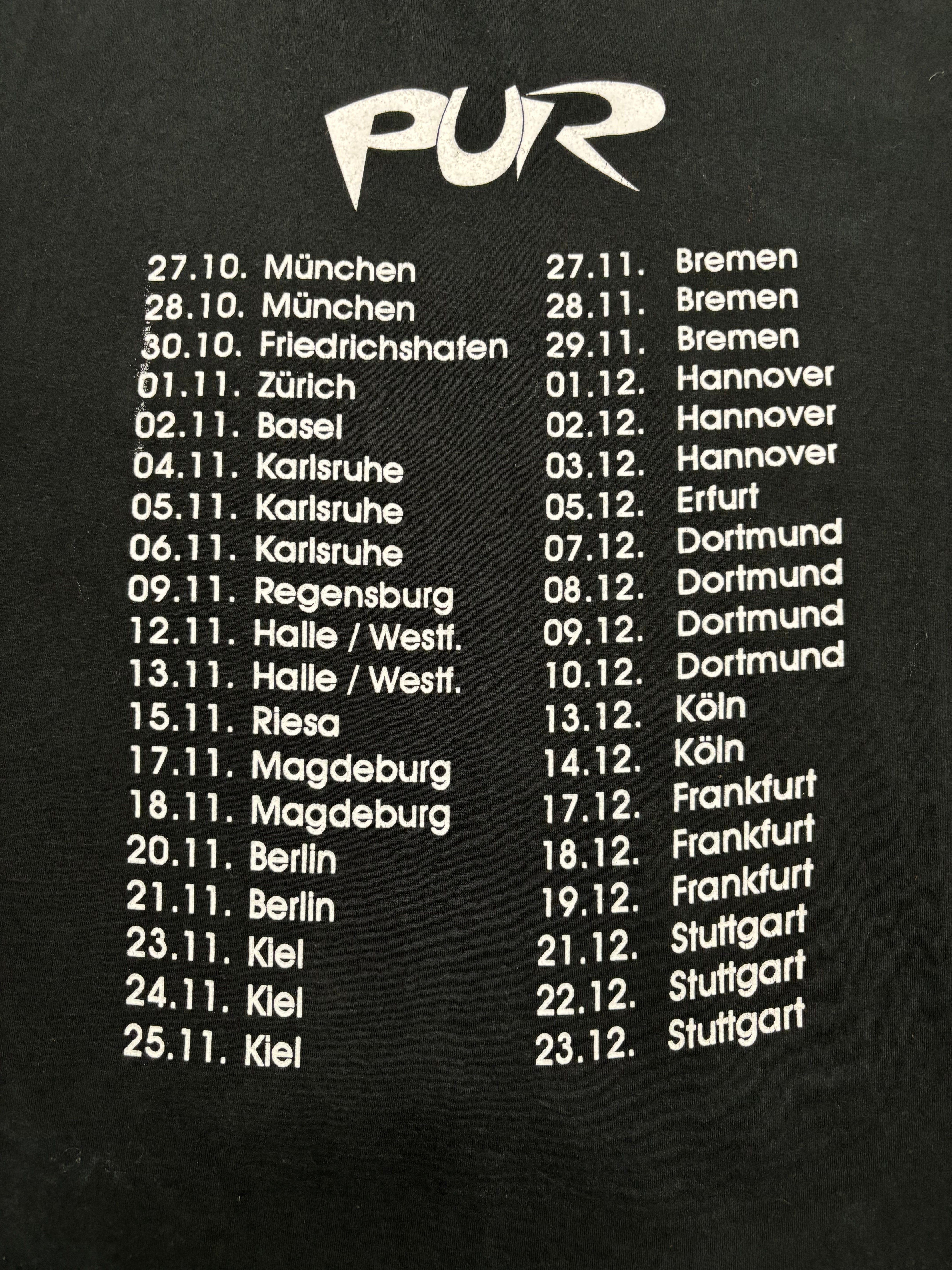 PUR MITTENDRIN TOUR TEE (M)