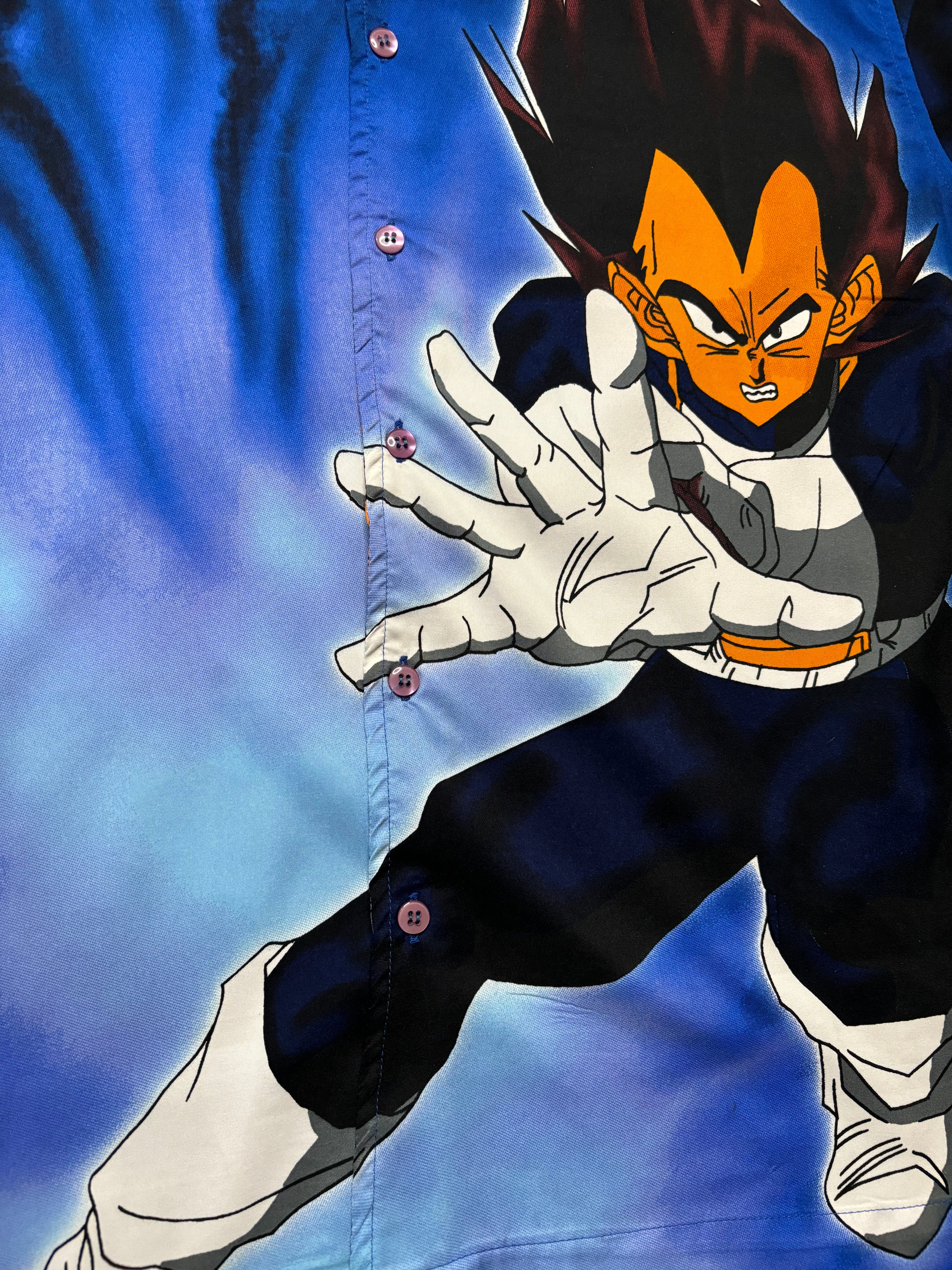 Y2K DRAGON BALL VEGETA HEMD (S)