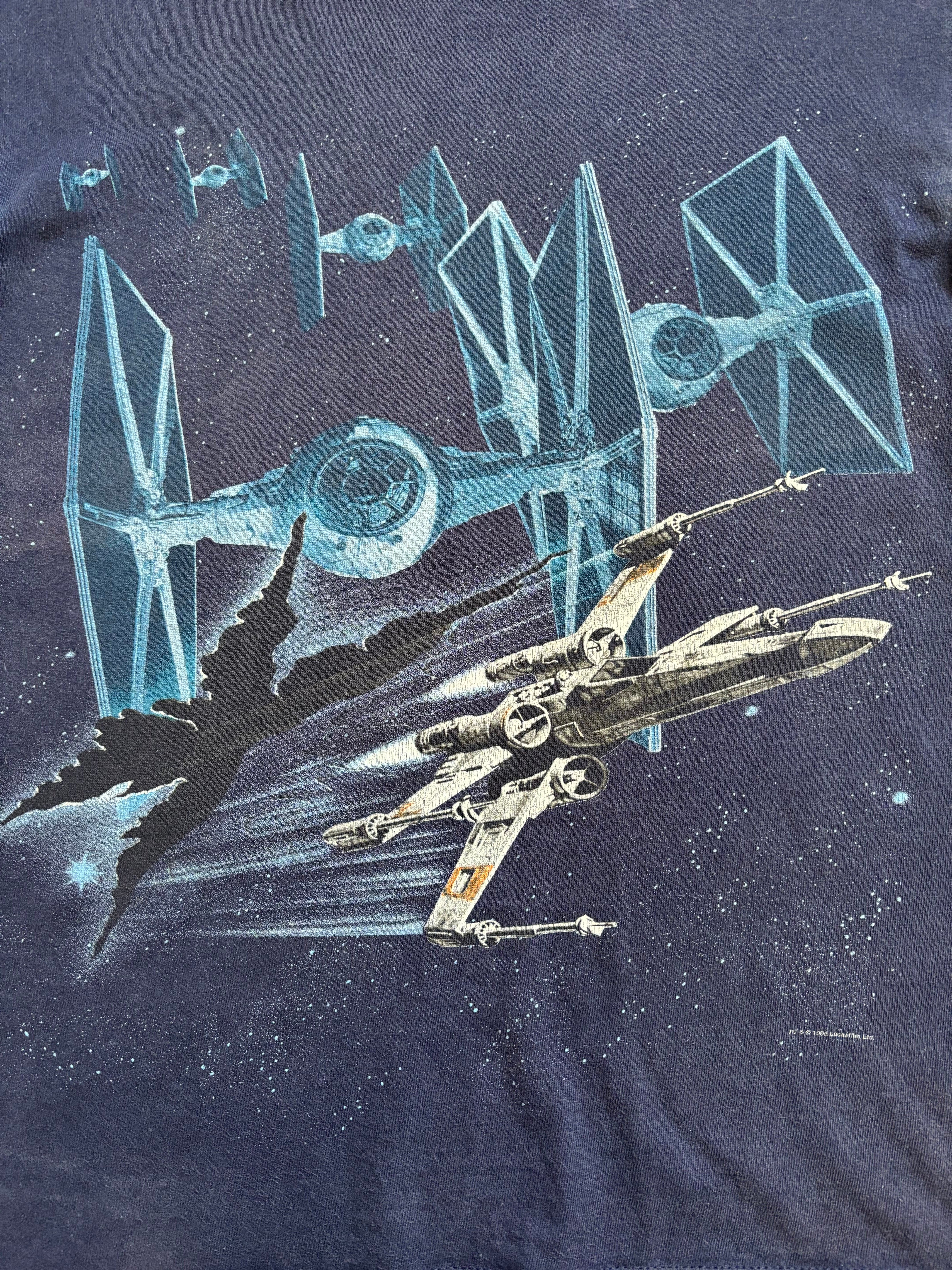 1985 STAR WARS SINGLE STICH TEE (S)