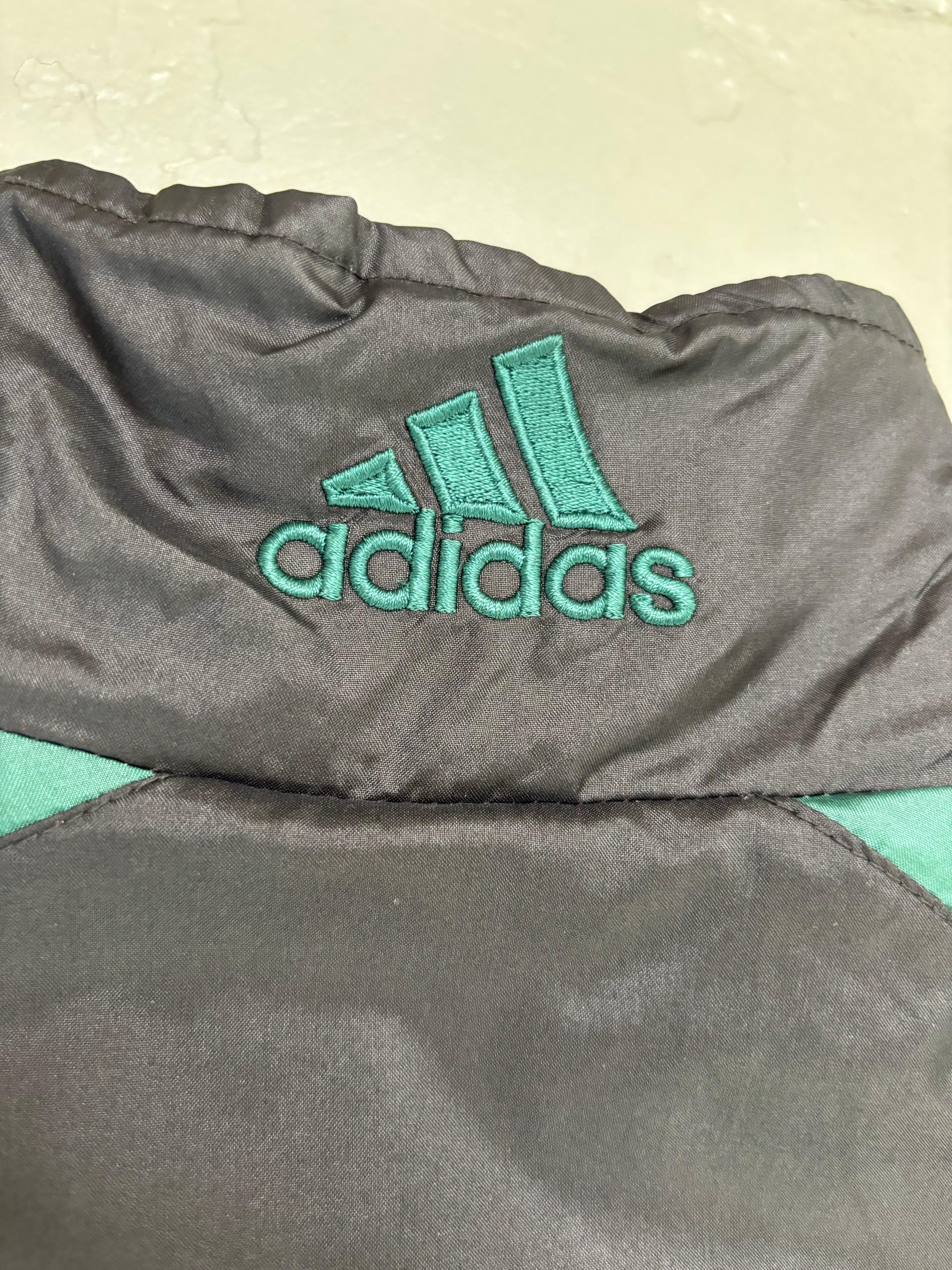 90s ADIDAS EMBROIDERED TRAININGSJACKE (L)