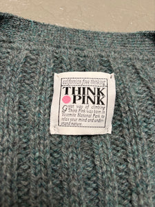 90s THINK PINK STRICKWESTE (L)