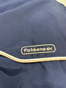 Y2K FISHBONE EMBROIDERED JACKE (L)