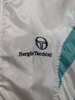 Lade das Bild in den Galerie-Viewer, 90s SERGIO TACCHINI EMBROIDERED TRAININGSJACKE (L)
