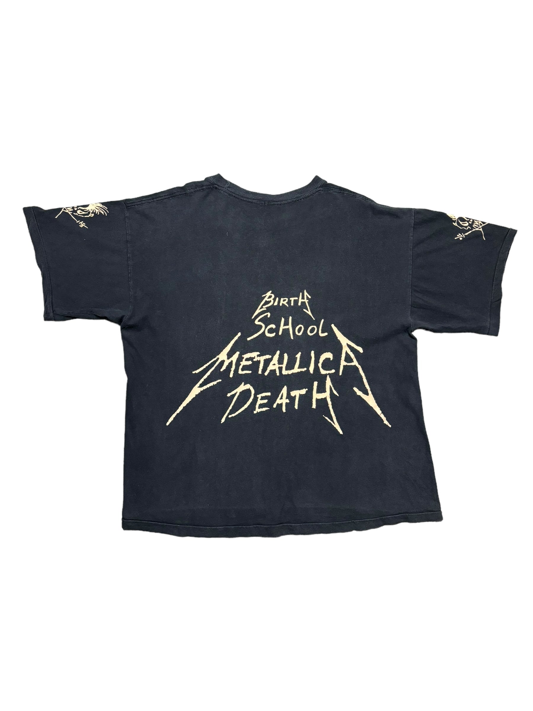 1992 BIRTH SCHOOL METALLICA DEATH SINGLE STICH TEE (M)