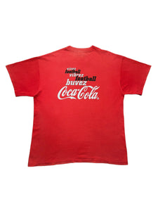 Y2K SCREEN STARS COCA COLA GRAPHIC TEE (XL)