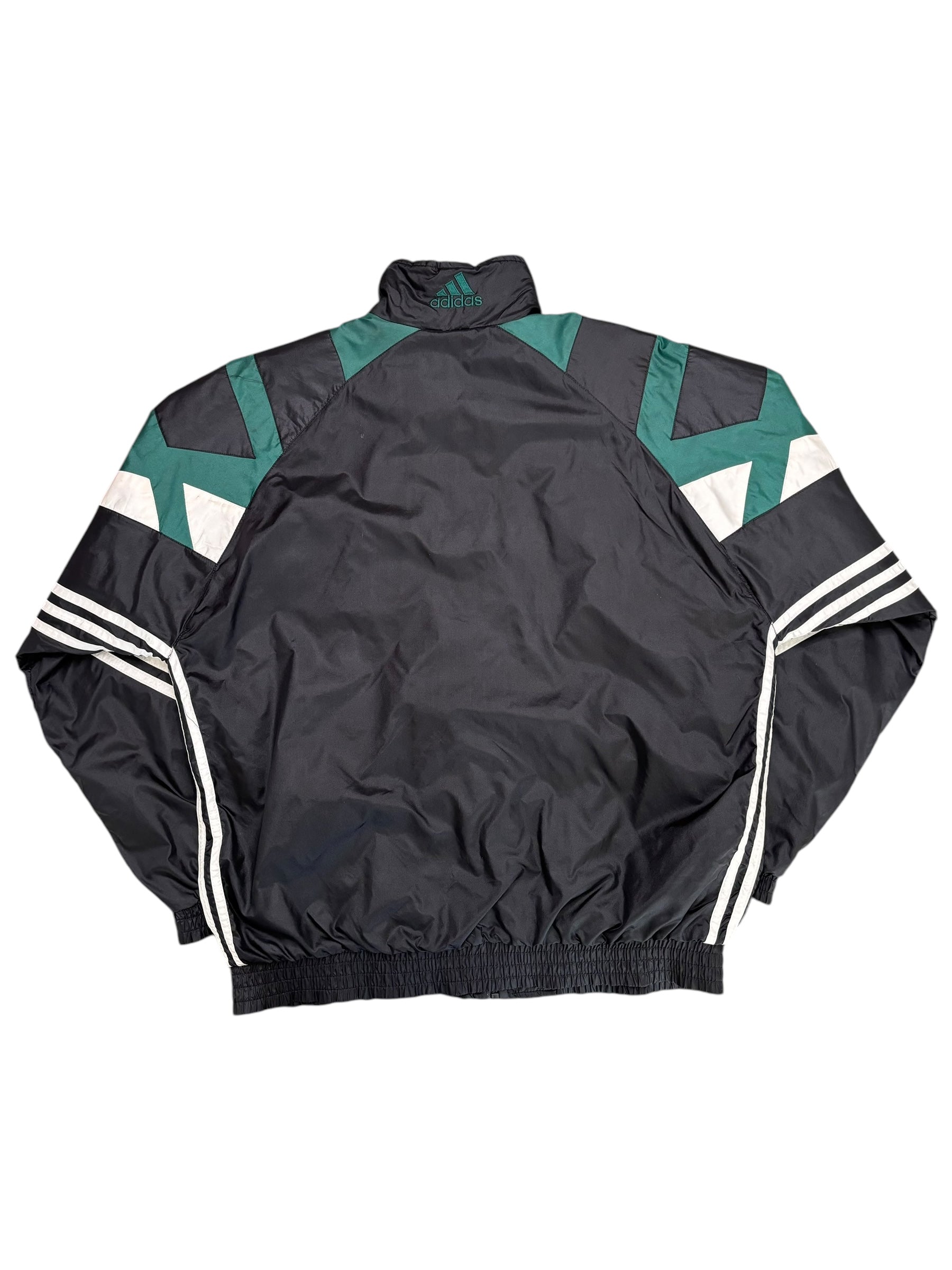 90s ADIDAS EMBROIDERED TRAININGSJACKE (L)