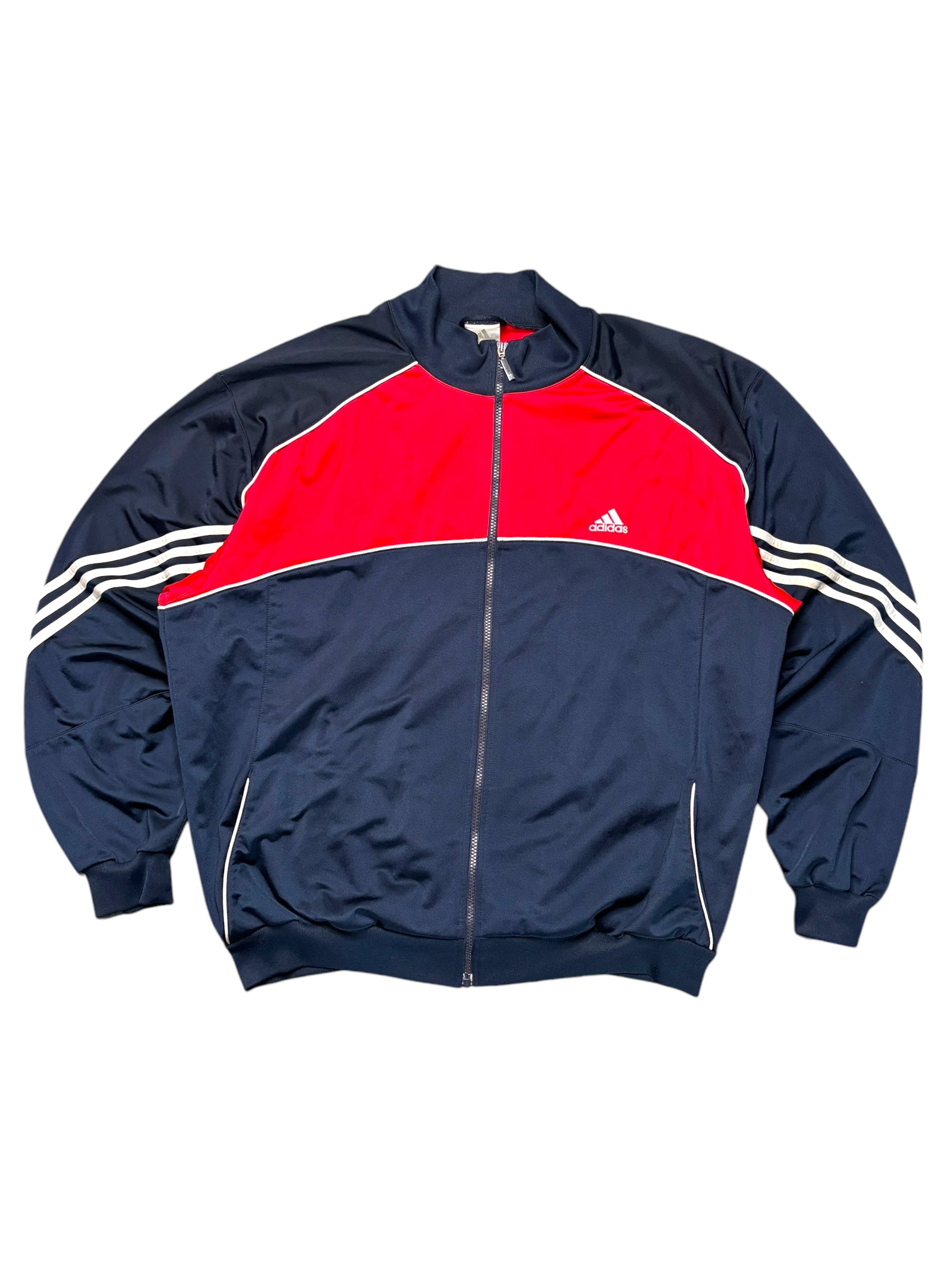 Y2K ADIDAS EMBROIDERED TRAININGSJACKE (XL)