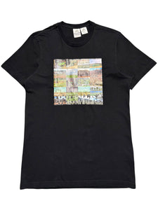 Y2K ADIDAS FUßBALL GRAPHIC TEE (S)