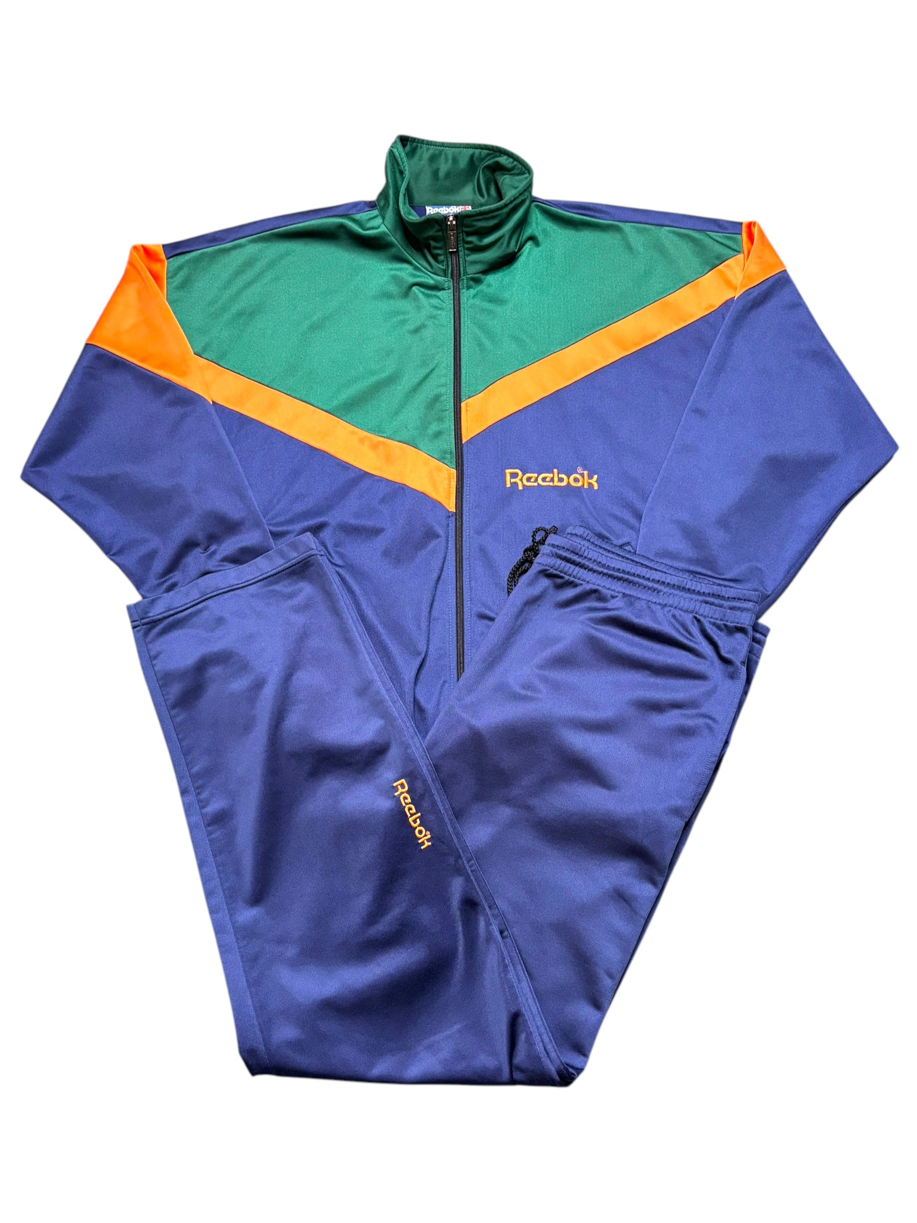 70s/80s REEBOK EMBROIDERED TRAININGSANZUG (M)