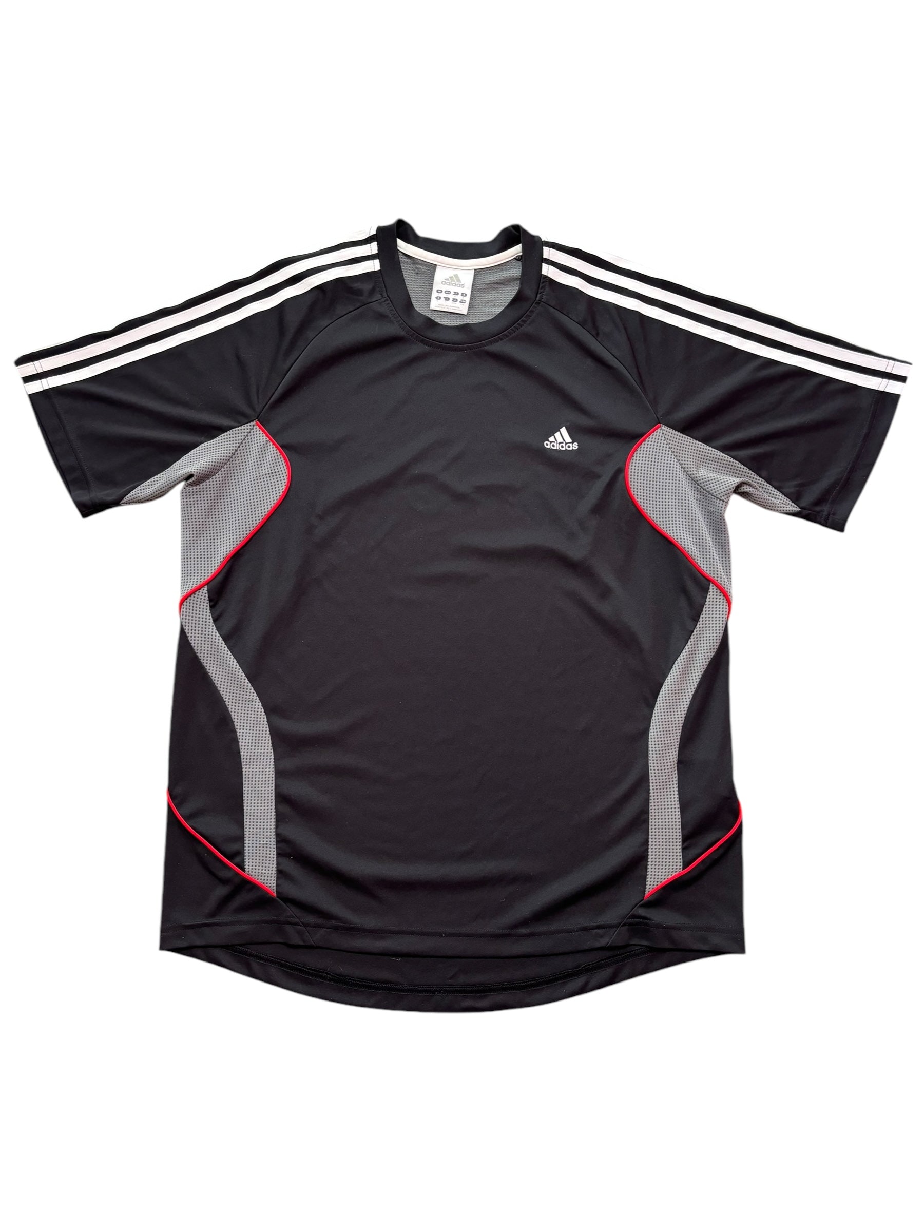 Y2K ADIDAS EMBROIDERED SPORTS TEE (L)