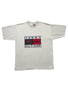 Y2K TOMMY HILFIGER EMBROIDERED TEE (L)