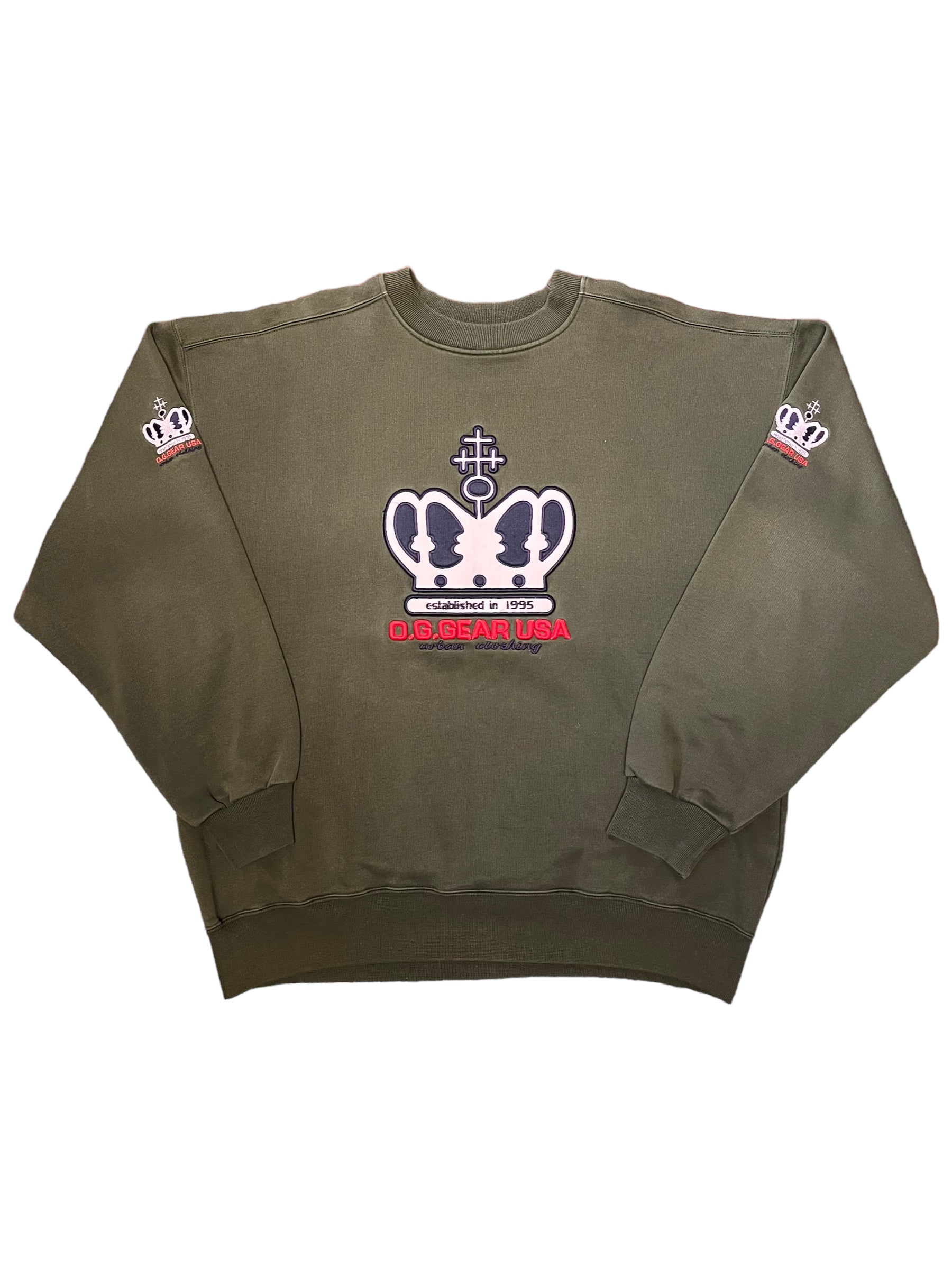 O.G. GEAR USA EMBROIDERED SWEATER (XXL)