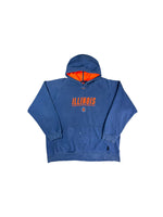 Lade das Bild in den Galerie-Viewer, NIKE ILLINOIS CENTER SWOOSH HOODIE (XL)
