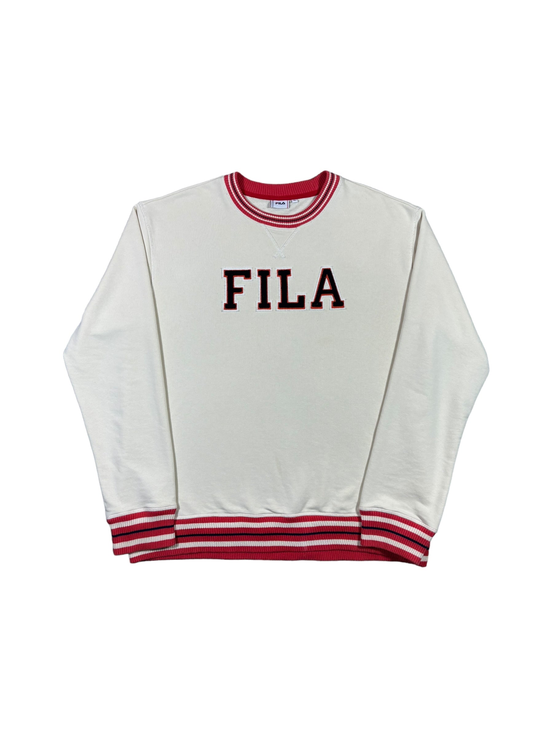 FILA EMBROIDERED SWEATER (XL)