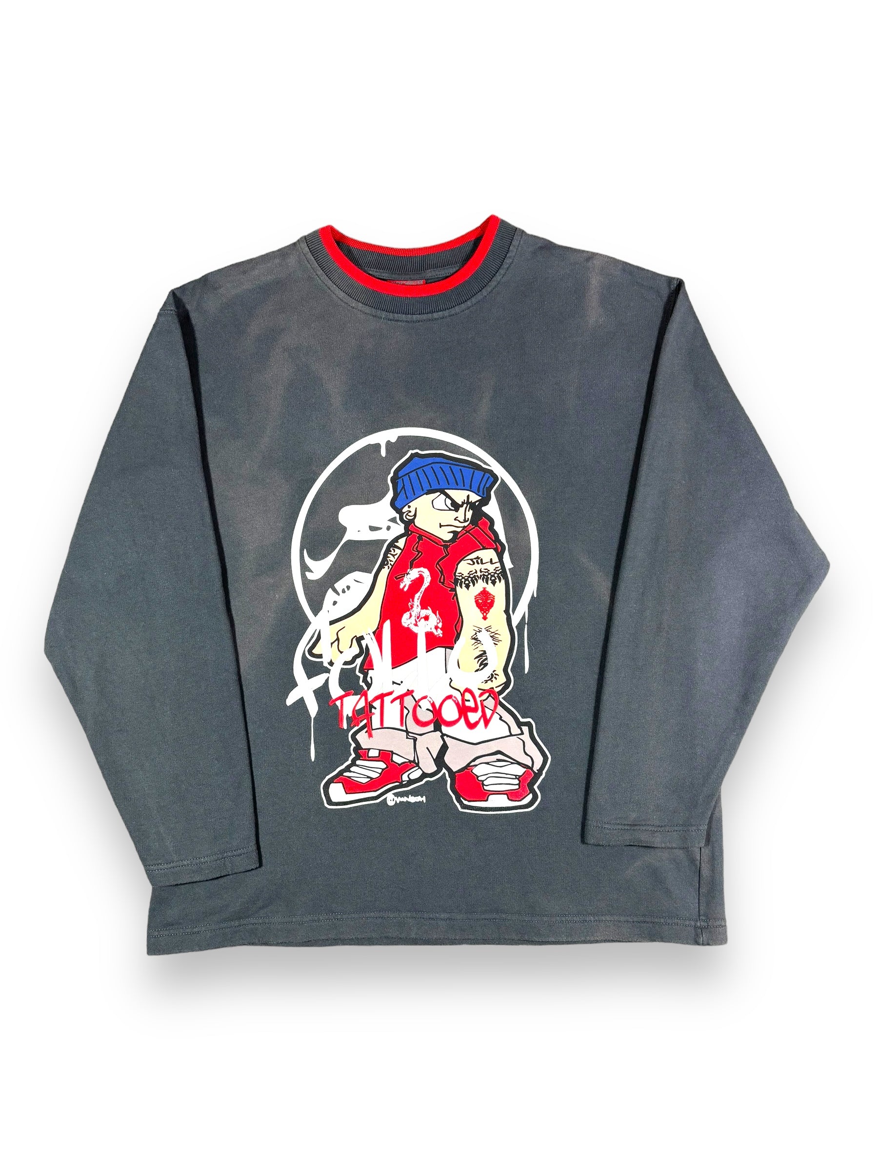 DOGNOSE GRAPHIC SWEATER Y2K (KIDS XL) (S)