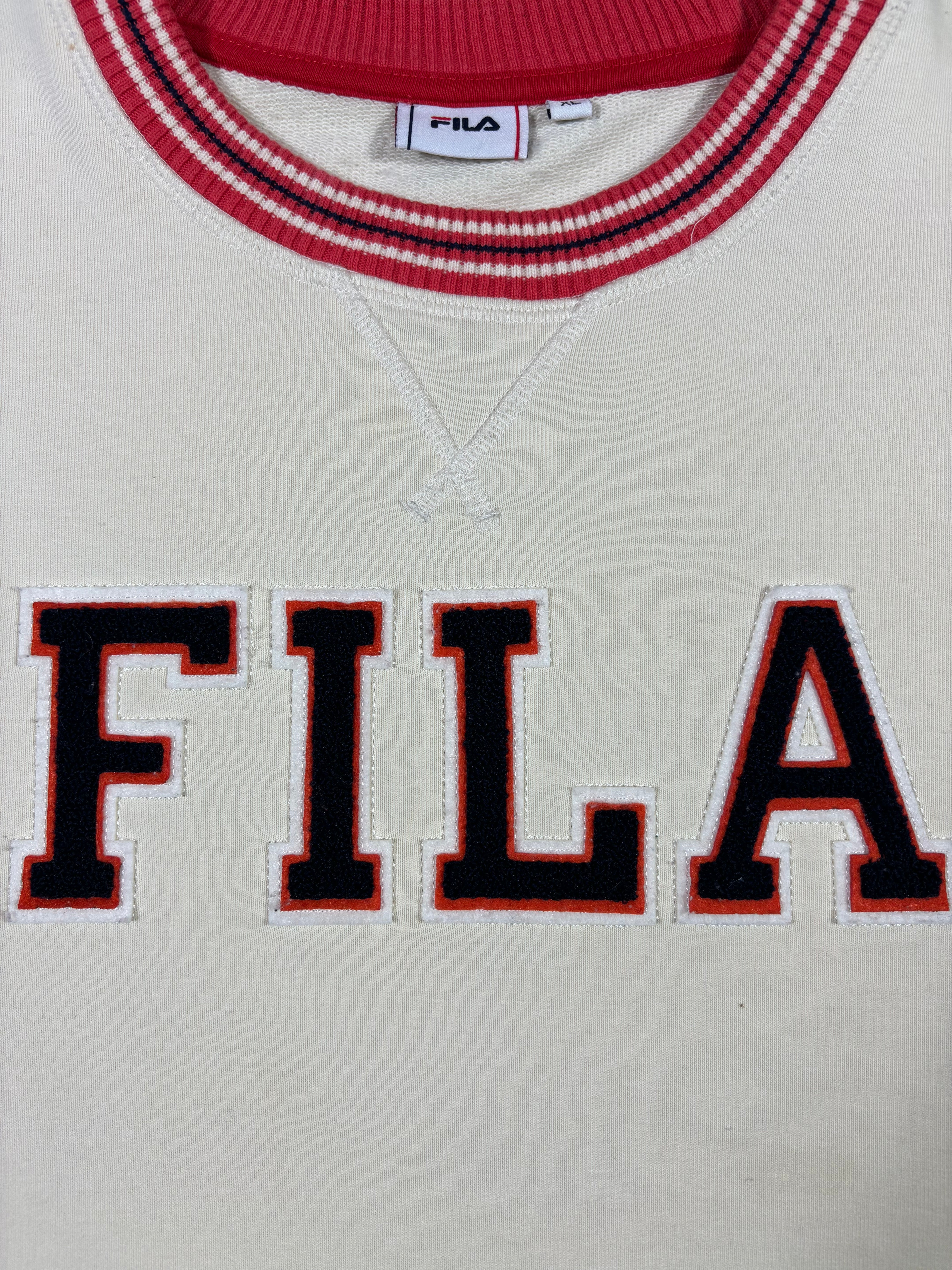 FILA EMBROIDERED SWEATER (XL)