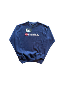 REEL DEADSTOCK EMBROIDERED SWEATER (XL)