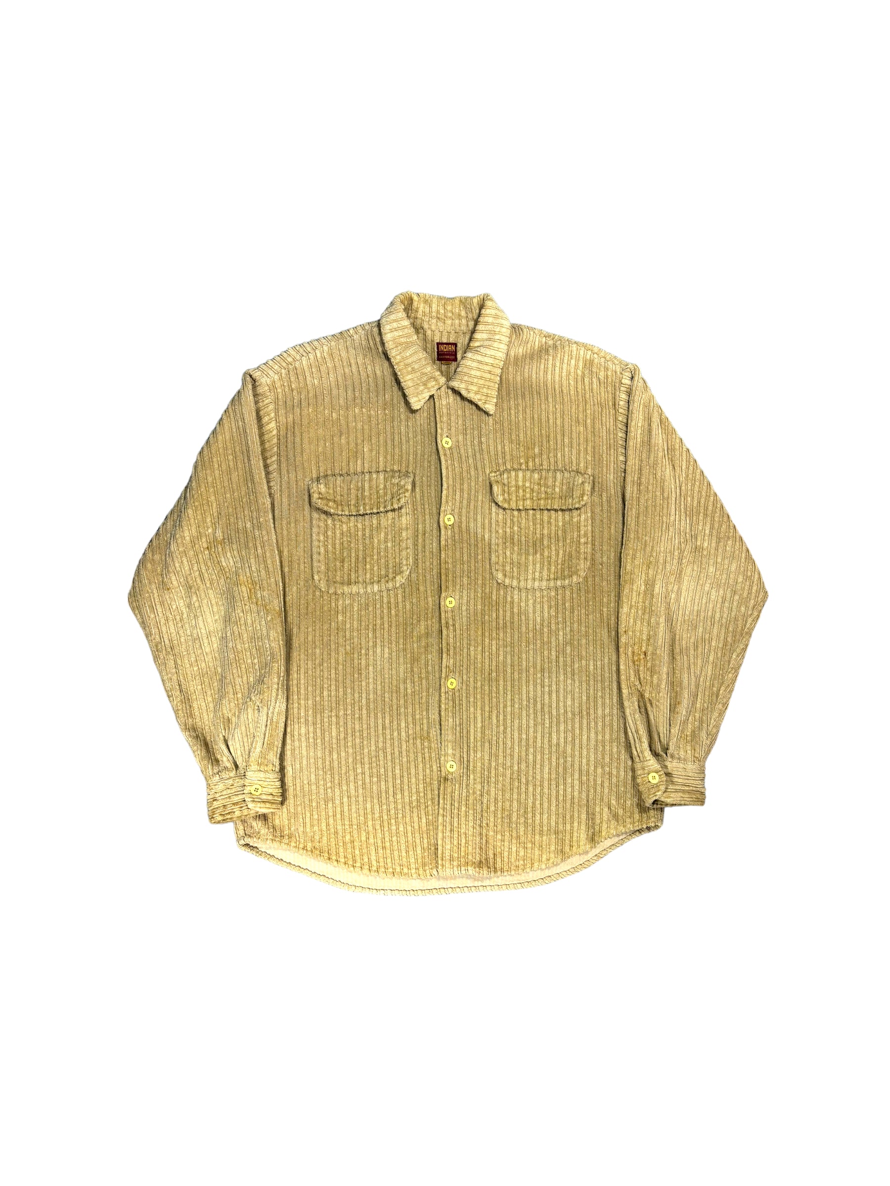 INDIAN MOTORCYCLE HEAVY COTTON HEMD/JACKE (L)