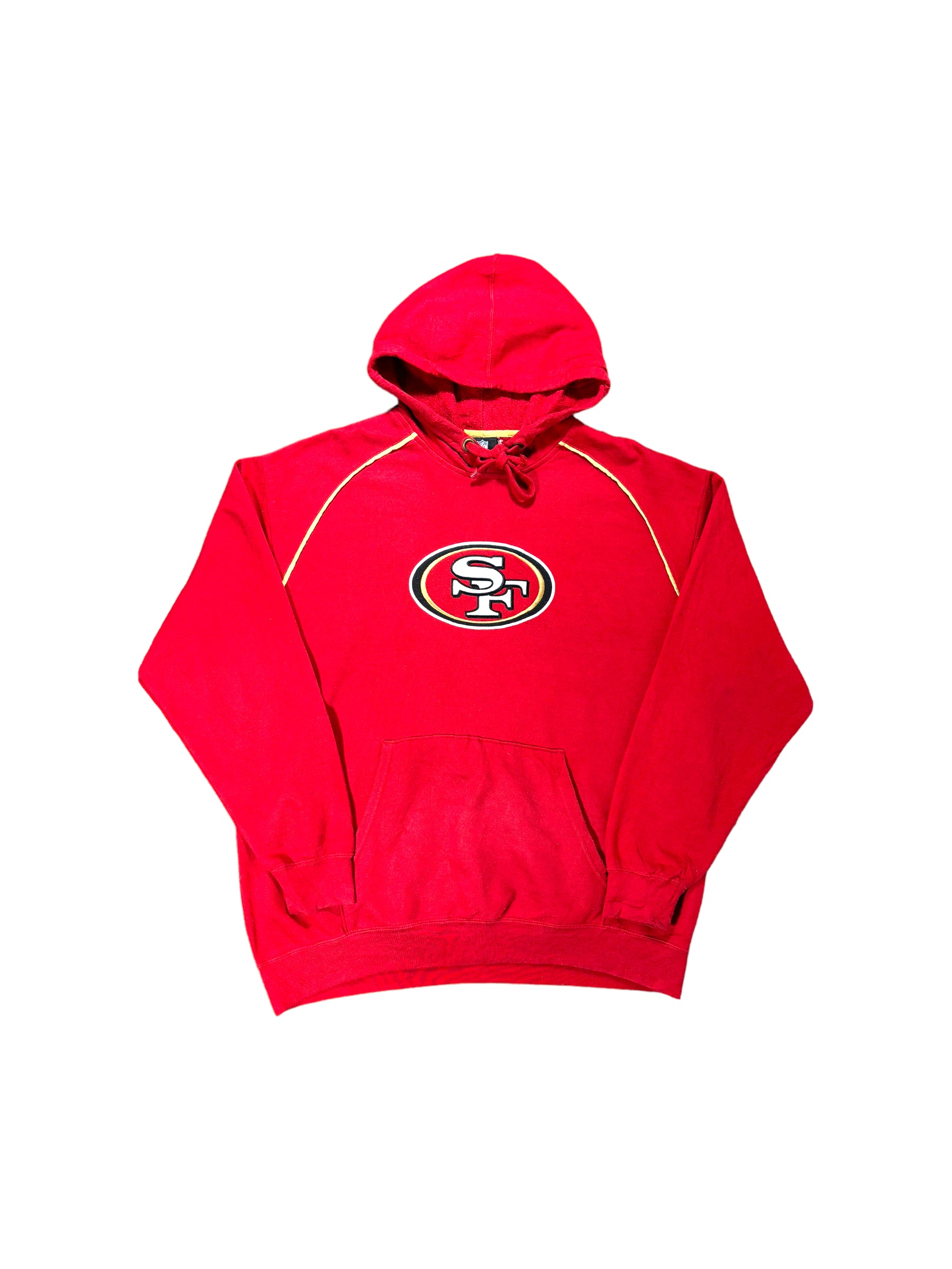 NFL 49ers EMBROIDERED HOODIE (XL)