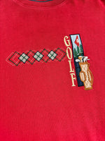 Lade das Bild in den Galerie-Viewer, 90s EMBROIDERED GOLF SWEATER (L)
