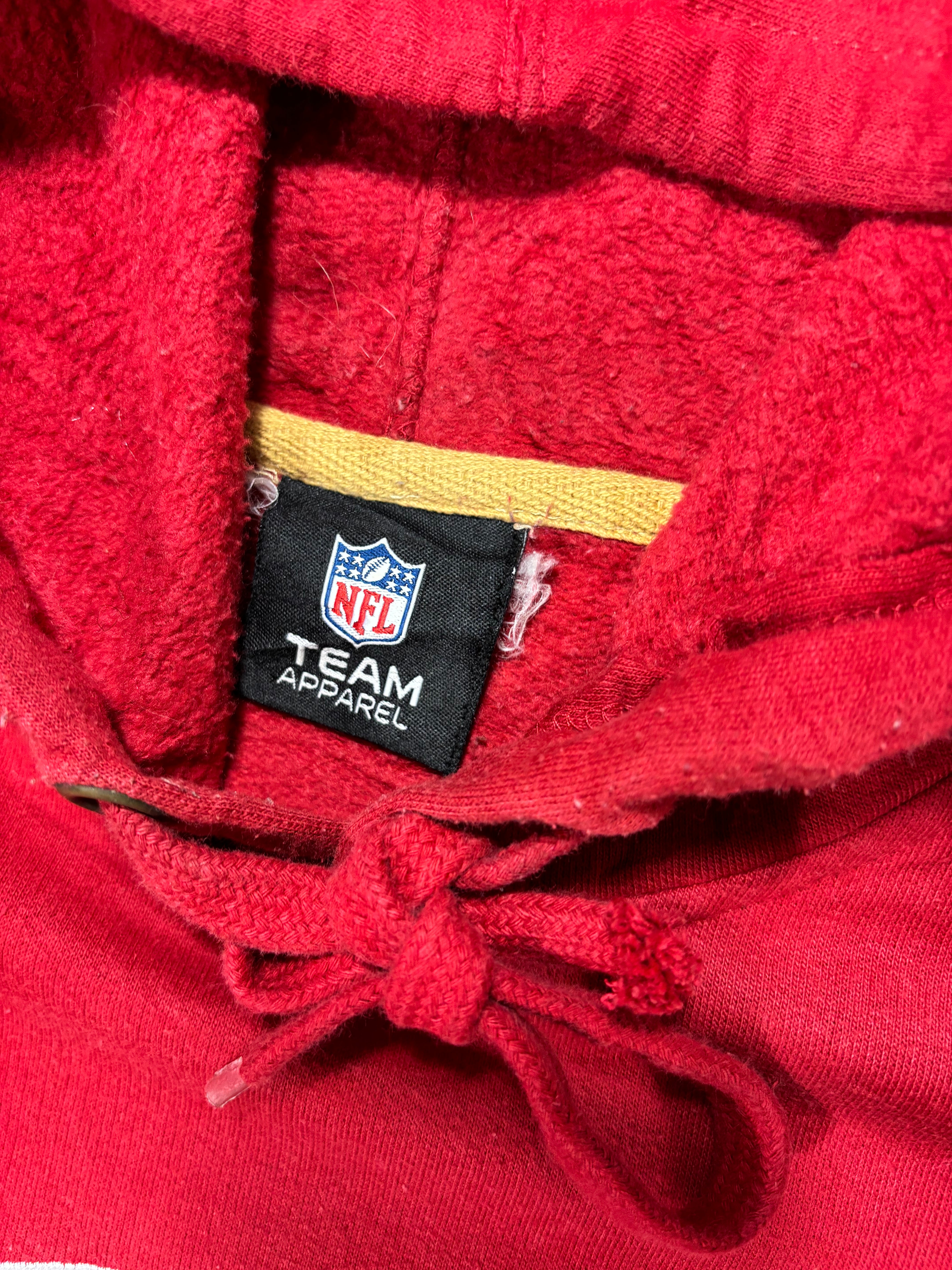 NFL 49ers EMBROIDERED HOODIE (XL)