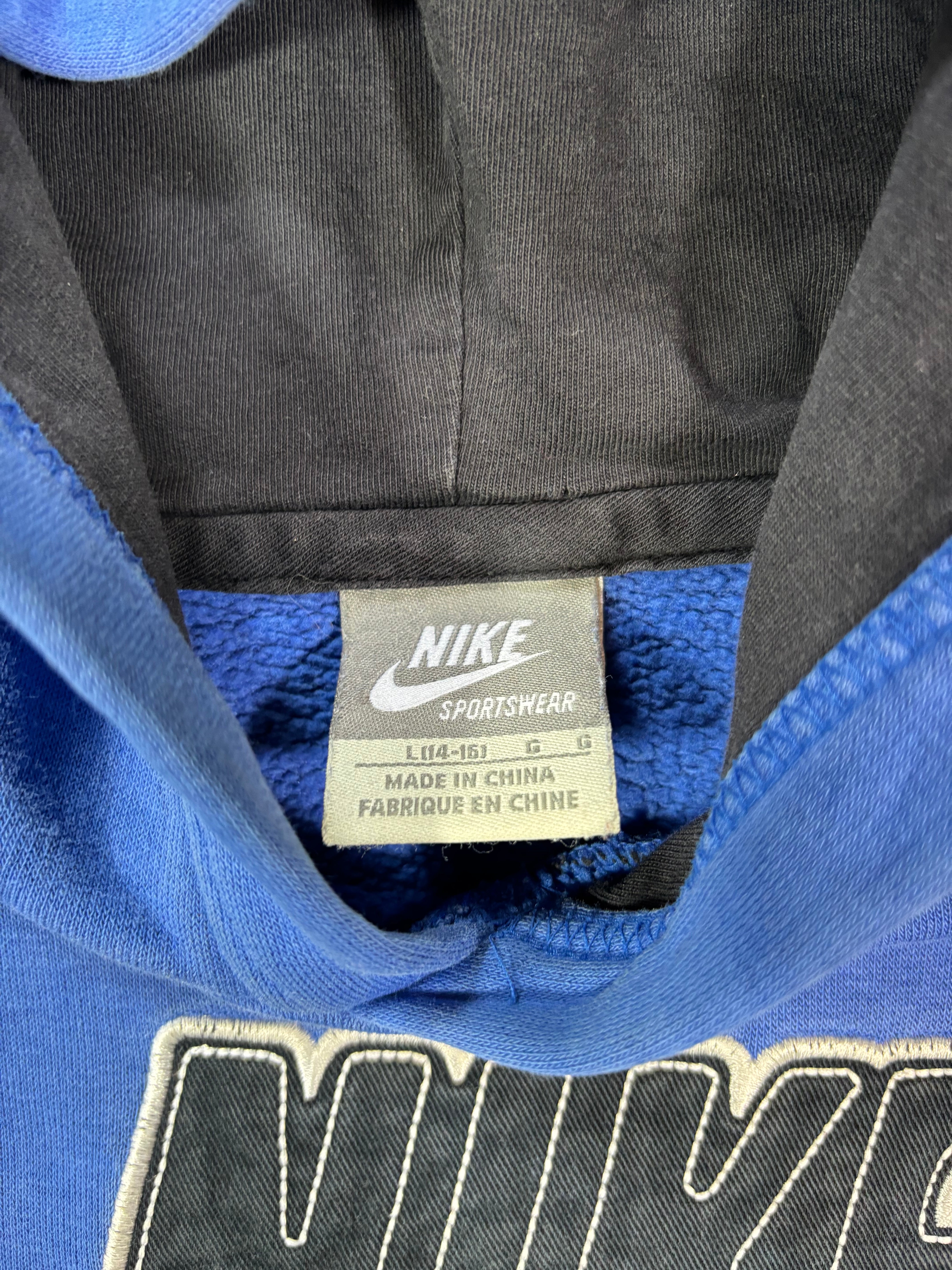 NIKE Y2K EMBROIDERED HOODIE (S)