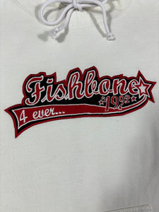 FISHBONE Y2K EMBROIDERED HOODIE (M)