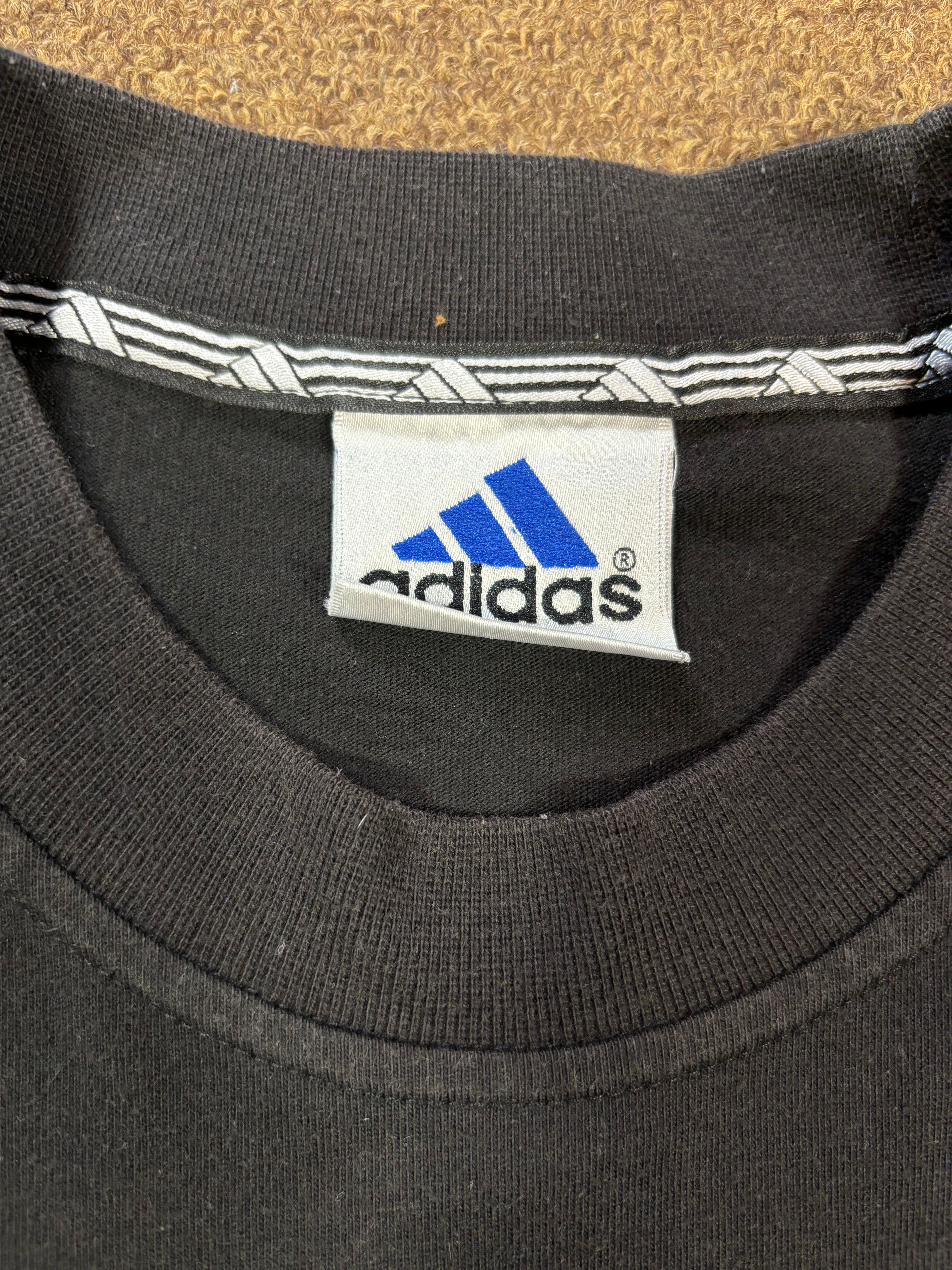 90s ADIDAS DÜNNER SWEATER (M)