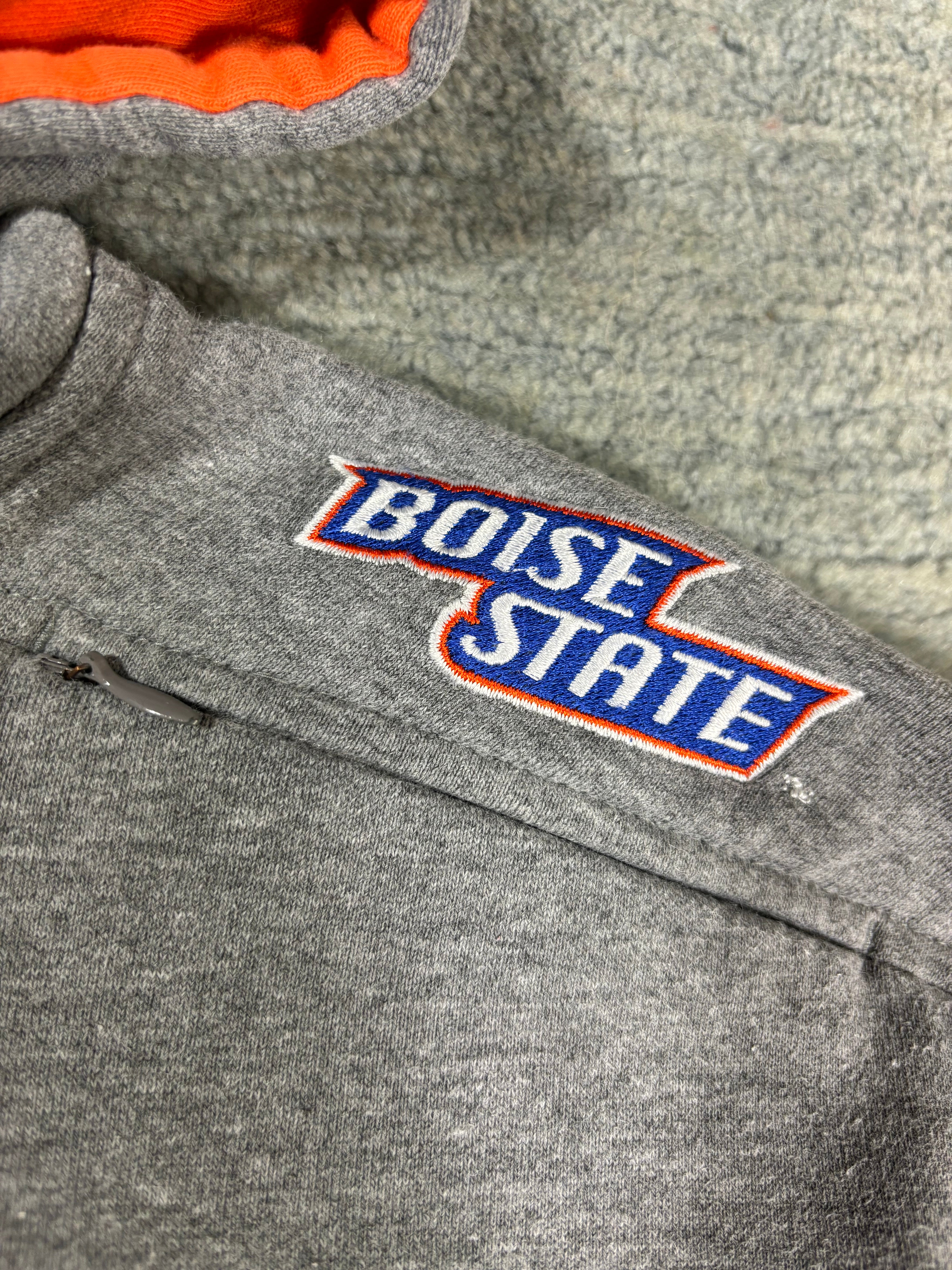 NIKE EMBROIDERED NCAA BOISE STATE BRONKOS HOODIE (S)