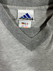 90s ADIDAS EMBROIDERED TEE (XL)