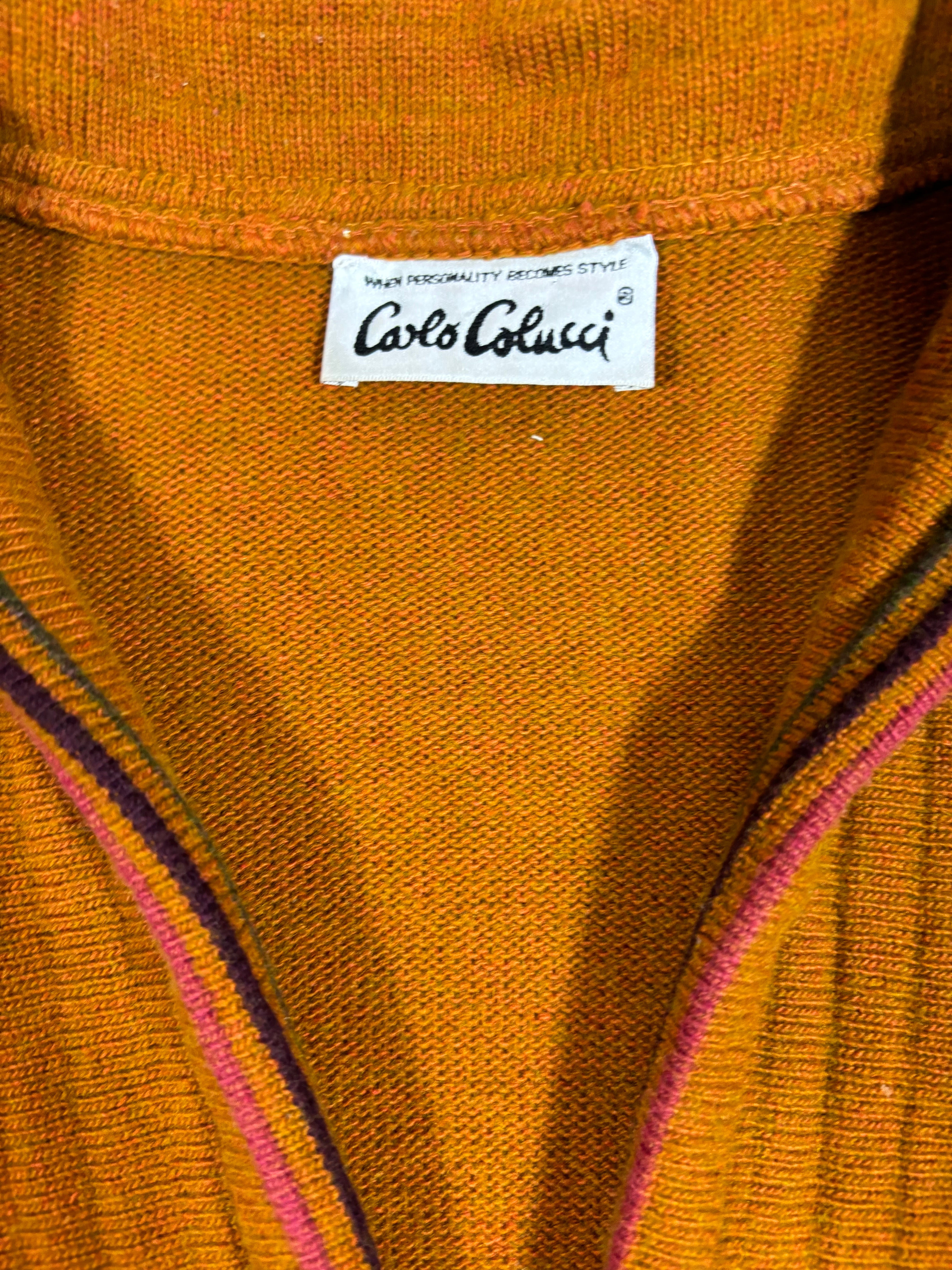 CARLO COLUCCI KNIT JACKET (L)