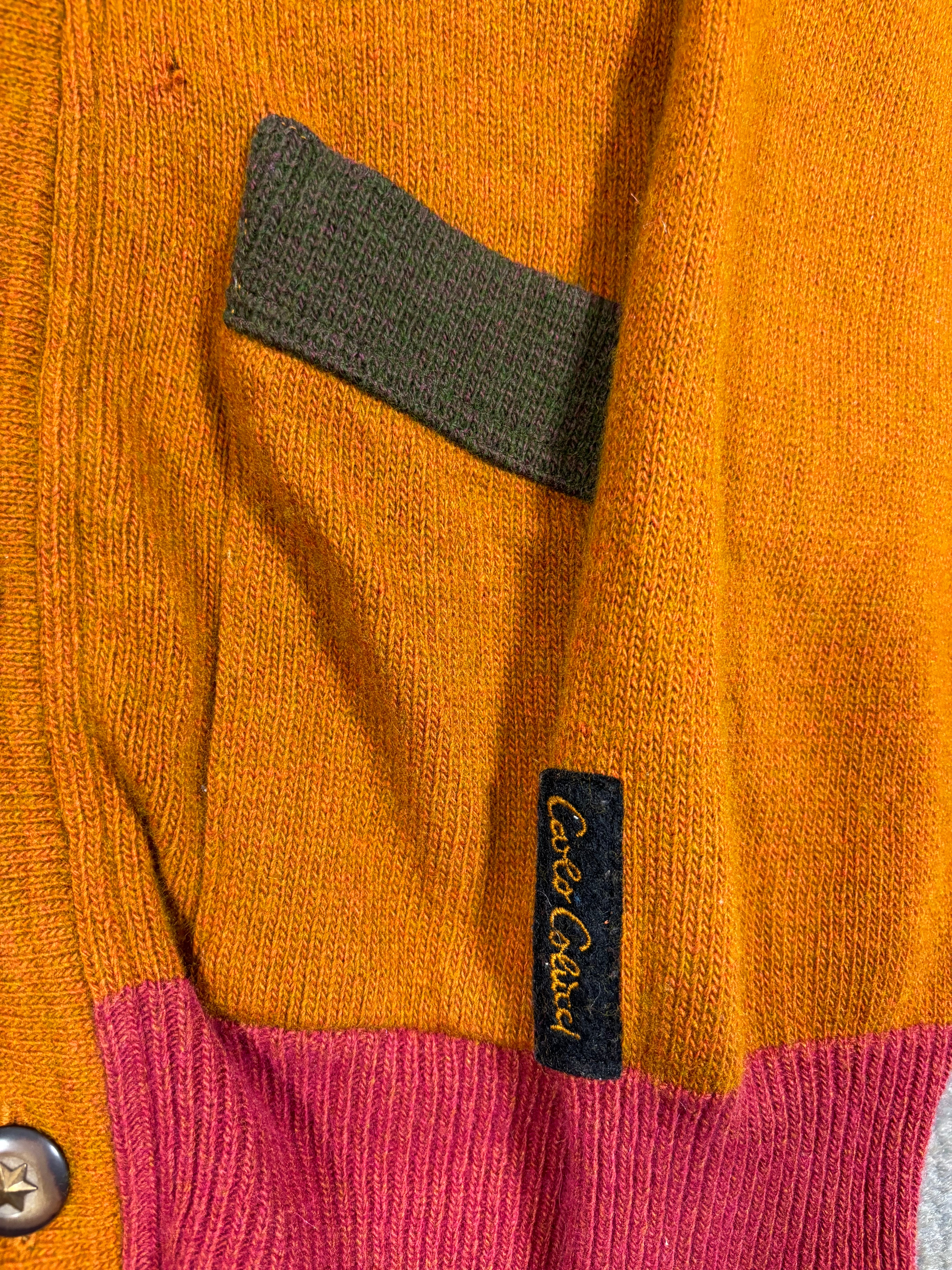 CARLO COLUCCI KNIT JACKET (L)