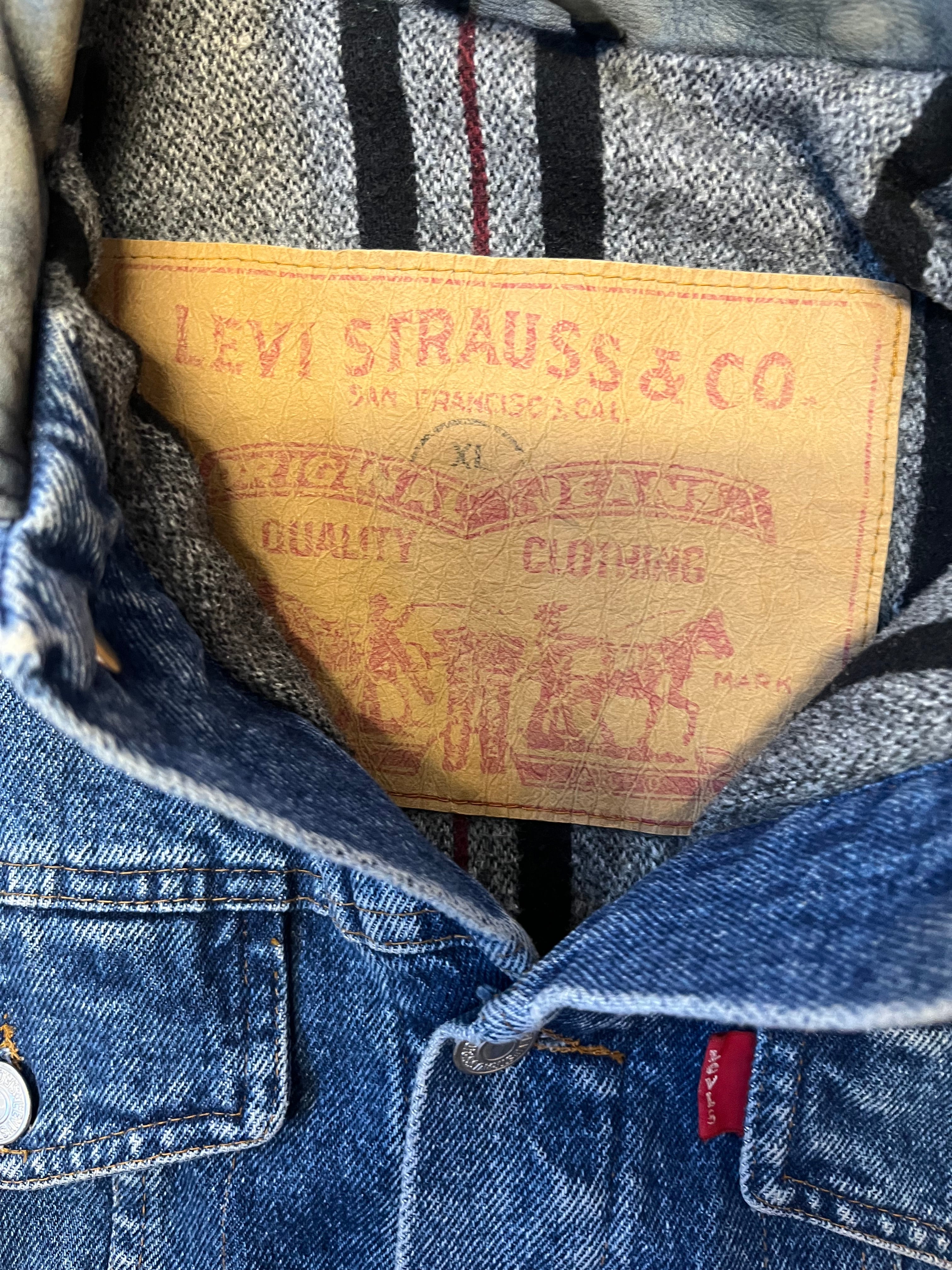 LEVIS JEANSJACKE (XXS)