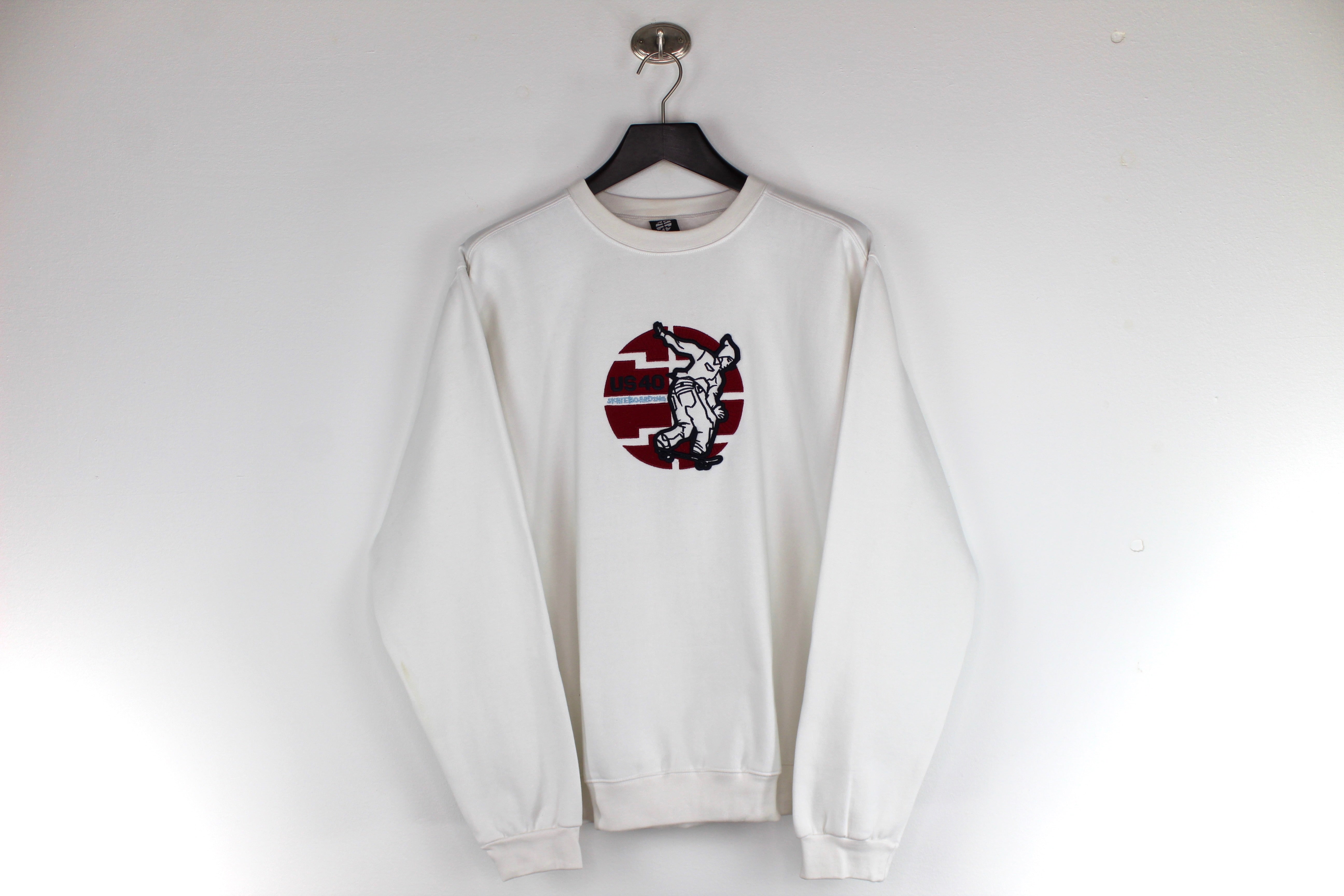 US40 embroidered (Dead Stock) Sweater (XL)